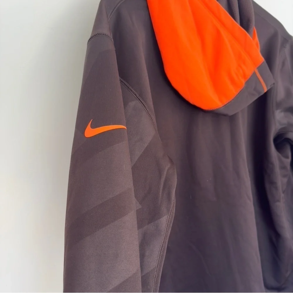 Nike Therma-Fit Zip up hoodie NFL Browns Size: M